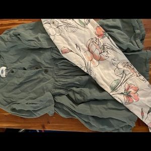 Oldnavy olive colored dress